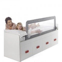 Barrera cama abatible desmontable de 150 cm Jane