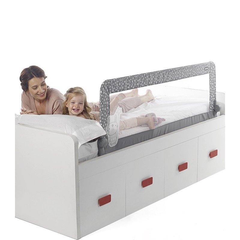 Barrera cama abatible desmontable de 150 cm Jane