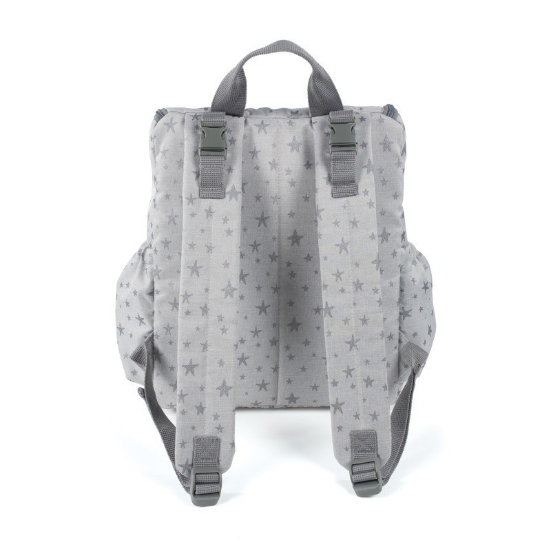 Bolso mochila de maternidad gris Tic Tic de Walking Mum