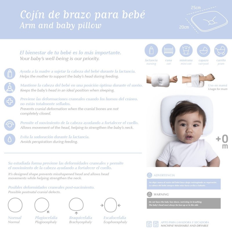 Cojín de brazo lactancia Cambrass