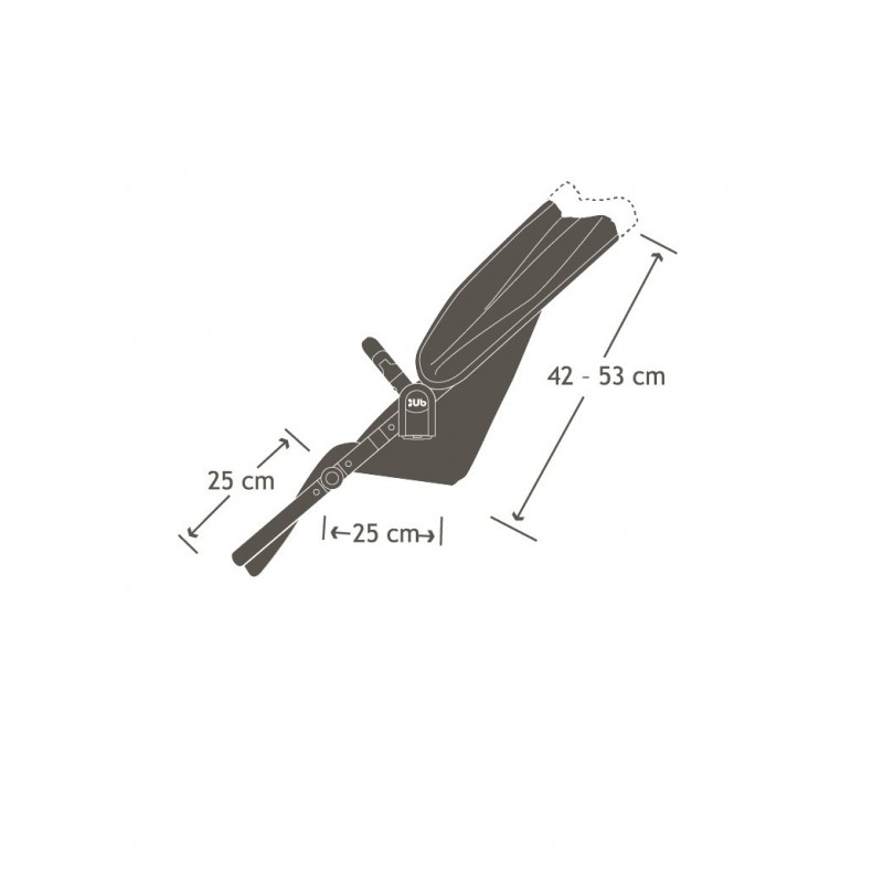 Estructura chasis hamaca Uppababy Vista 2015 (repuesto)