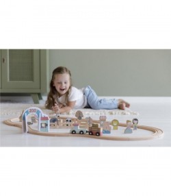 Figuras y trenes madera Zoo Little Dutch