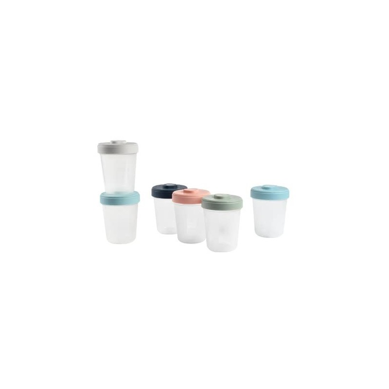 Recipientes de silicona para conservación de Beaba