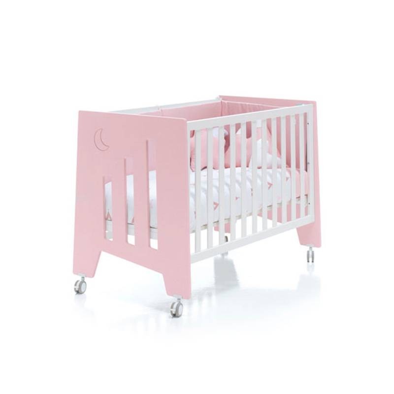 Cuna Omni Rosa de Alondra colecho multietapa