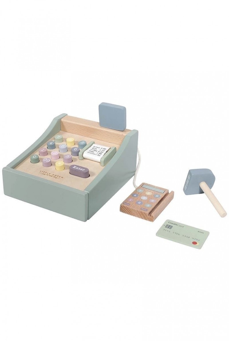 Caja registradora menta Little Dutch