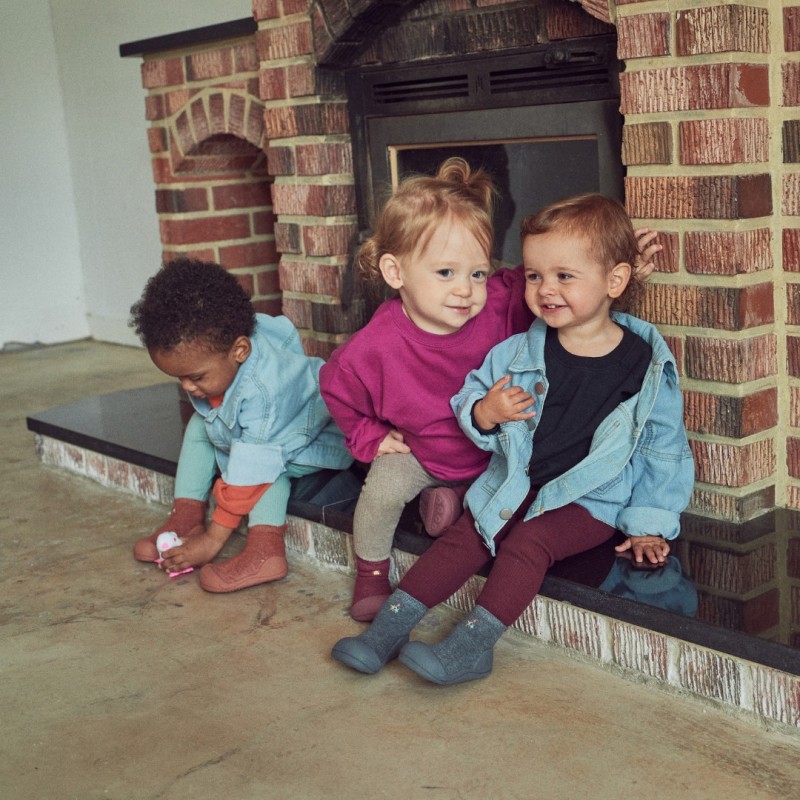 Attipas New Rainbow green - calzado primeros pasos