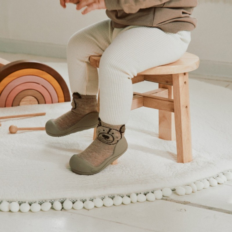 Attipas New Rainbow green - calzado primeros pasos