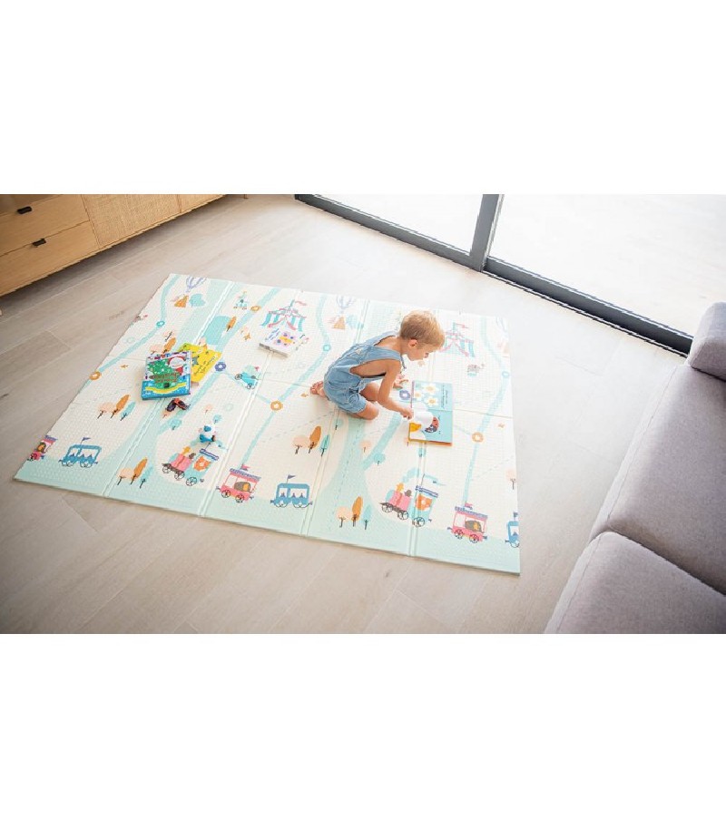 Alfombra plegable de juegos Circus-fish de Olmitos