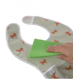 Pack de 2 baberos impermeables Lassig Roya Blue