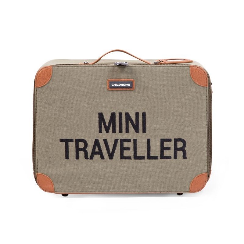 Maleta infantil Mini Traveller caqui de Childhome