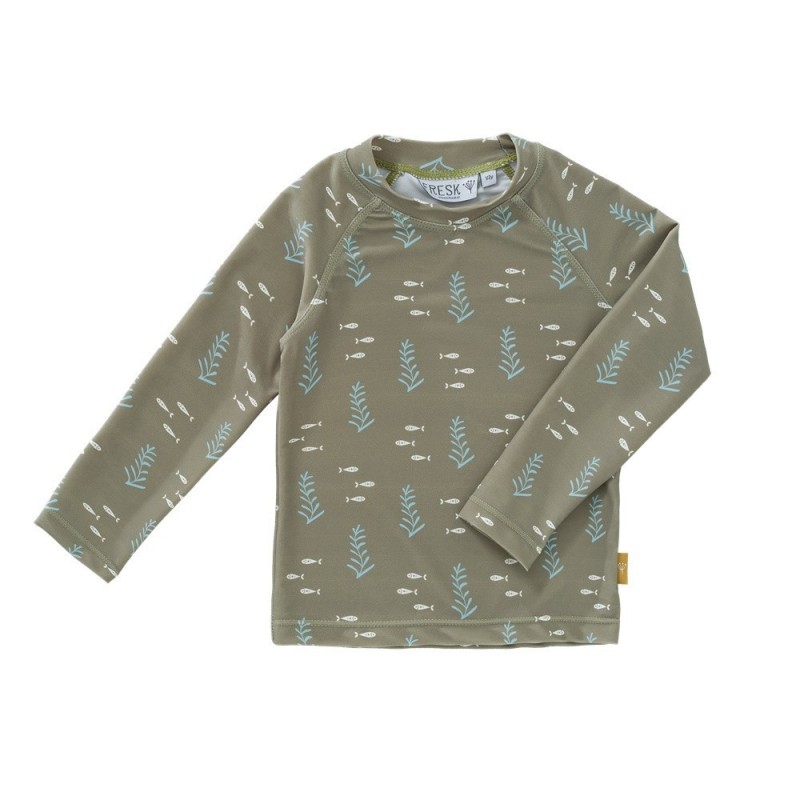 Camiseta UPF50+ Oceano verde Fresk