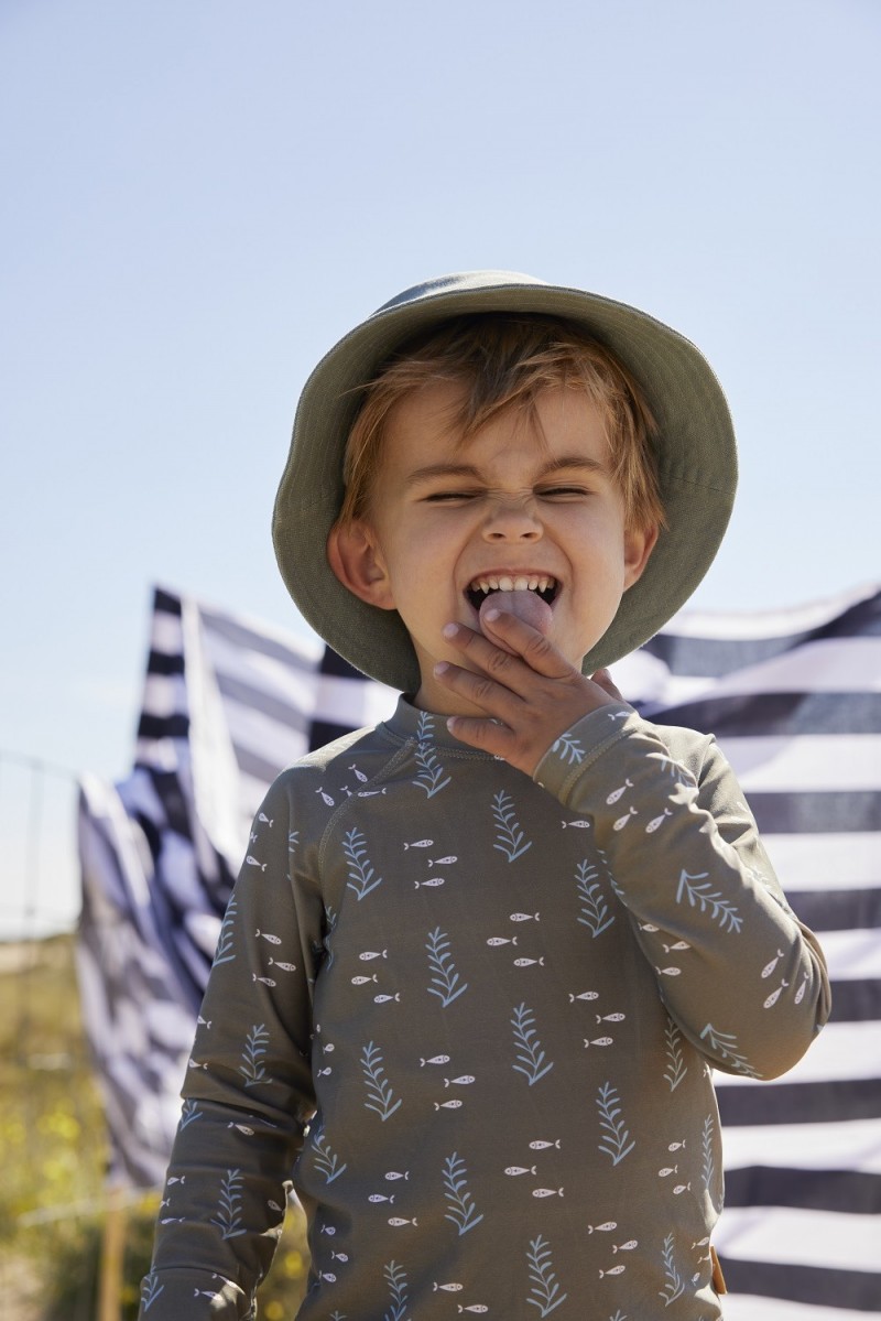 Camiseta UPF50+ Oceano verde Fresk