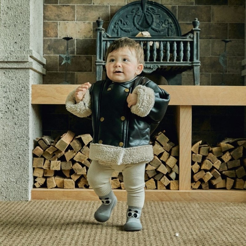 Attipas New Rainbow green - calzado primeros pasos