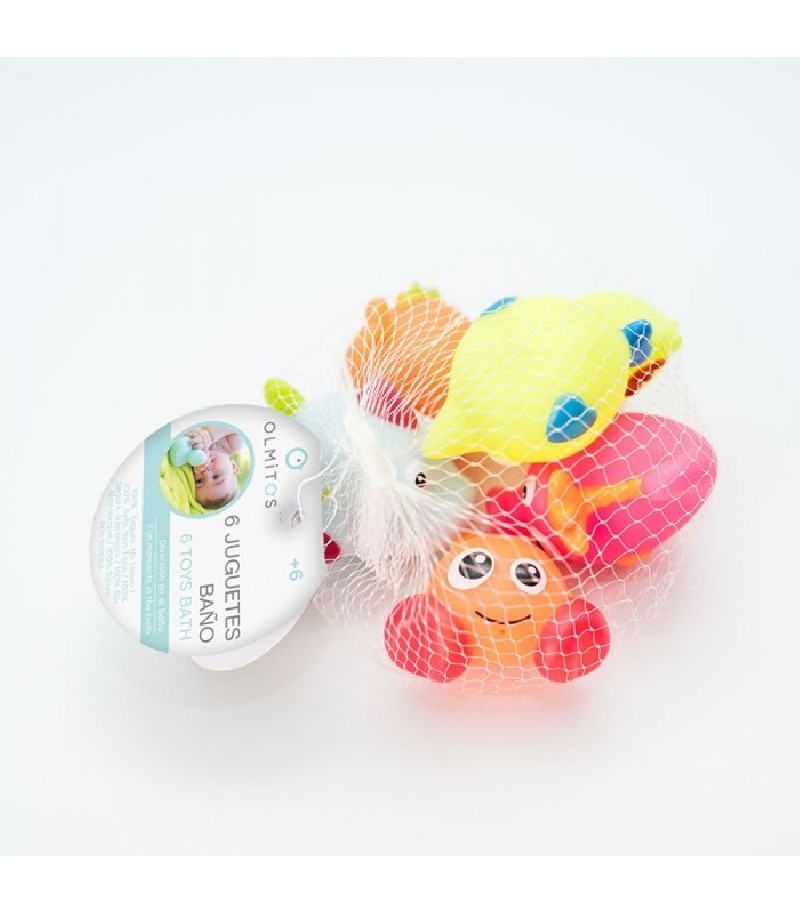 Red 6 juguetes baño Beach de Olmitos