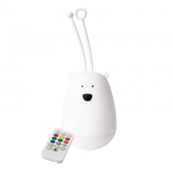 Lámpara silicona Oso blanco...