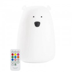 Lámpara silicona Oso blanco...