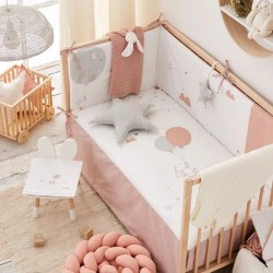 Edredón + protector cuna...