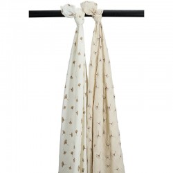 Pack 2 muselinas 120x120cm...