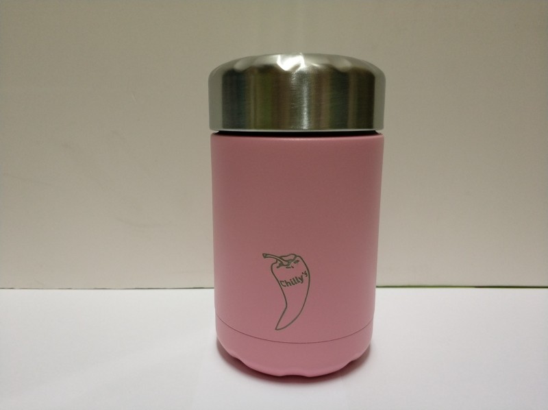 Termo Chilly´s 300 ml. sólidos pastel pink